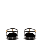 Balmain Сандалии Sync из лакированной кожи - Артикул: HN1UF278LPAT