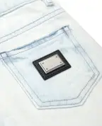 Dolce&Gabbana Детские джинсовые шорты - Артикул: L53Q50-LDD59-B