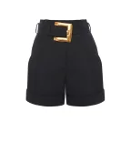 Balmain Шорты Grain de poudre с поясом - Артикул: GF1PA375WC09