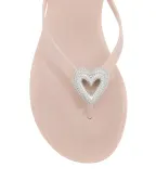 Mach&Mach Шлепанцы Double Heart - Артикул: SS26-S0888-05-GUM-NUD