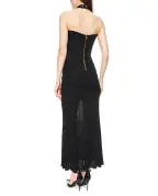 Balmain Сукня з паєтками з відкритою спиною - Артикул: HF1RPB85KK09