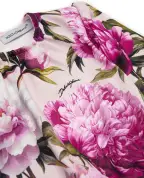 Dolce&Gabbana Детское платье в цветочный принт - Артикул: L2JD9G-G7Q0D