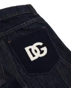 Dolce&Gabbana Детские джинсы с нашивкой логотипа - Артикул: L45P27-LDD78-S