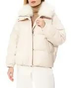 Yves Salomon Куртка с варежками из шерсти - Артикул: 25WYV09066WO2W