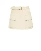 Balmain Джинсовая юбка-карго - Артикул: GF0LBB21DG22