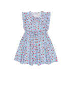Dolce&Gabbana Детское платье из муслина в цветочном принте - Артикул: L54DR7-HS5UP-B