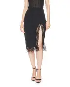 Balmain Спідниця міді з мереживом - Артикул: SK0000000082