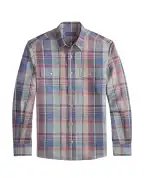 Ralph Lauren Purple Label Рубашка из шелка и льна - Артикул: 790P05946001