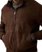 Ralph Lauren Purple Label Куртка из замши ягненка - Артикул: 790P07888001