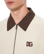 Dolce&Gabbana Куртка-бомбер из льна и шелка - Артикул: G9BODZ-FUTAZ