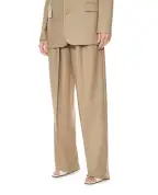 Saint Laurent Брюки из шерсти и шелка - Артикул: 854457-Y7K11