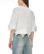 Balmain Топ із льону - Артикул: FF1EE130BD05