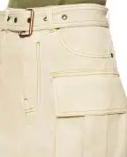 Balmain Джинсовая юбка-карго - Артикул: GF0LBB21DG22