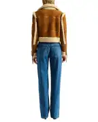 Balmain Куртка-косуха з овчини - Артикул: HF1TD245LE42