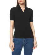 Balmain Вязаное поло с монограммой из шерсти - Артикул: GF1GB030KJ47