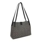 Balmain Сумка Release из жаккарда и телячьей кожи - Артикул: GN1FE033TJMB