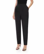 Saint Laurent Брюки из шелка хаботай - Артикул: 856580-Y6J78