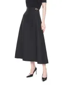 Valentino Спідниця VGold Crepe Couture з вовни та шовку - Артикул: 9B3RAFD51CF
