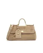 Dolce&Gabbana Сумка My Sicily Medium з телячої замші - Артикул: BB7782-BO903
