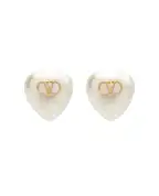 Valentino Серьги VLogo из жемчуга - Артикул: 9W2J0BM2UXM