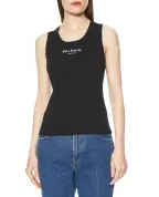 Balmain Майка з вишивкою Balmain Paris - Артикул: HF1EB075BD10