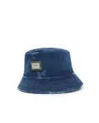 Dolce&Gabbana Дитяча панама з логотипом - Артикул: LB5H55-LDD92