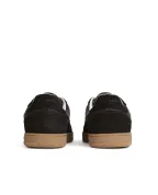Balmain Кроссовки Balmain Swan из замши и гладкой кожи - Артикул: HM1VI360LBEW