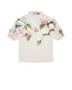 Dolce&Gabbana Детская блуза с принтом в виде гортензий - Артикул: L56S23-FI5NR-B