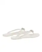 Mach&Mach Шлепанцы Double Heart - Артикул: SS26-S0888-05-GUM-WHT