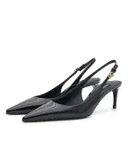 Dolce&Gabbana Слінгбеки з лакованої шкіри - Артикул: CG0773-A1471