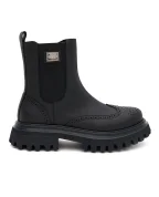Dolce&Gabbana Детские кожаные ботильоны Beatles - Артикул: DA5295-A6379-L