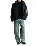 Balmain Пуховик с капюшоном - Артикул: HH1TP190XM28