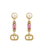 Valentino Серьги-подвески с кристаллами Swarovski - Артикул: 9W2J0AI8QVS