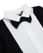 Dolce&Gabbana Детский боди с вышитой бабочкой - Артикул: L11O85-G7P2A