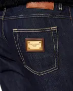 Dolce&Gabbana Джинси з логотипом - Артикул: GYJCCD-G8NI2