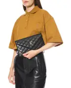 Saint Laurent Сумка-клатч PARIS з овечої шкіри - Артикул: 869533-1EL07