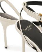 Balmain Босоножки Anthem из телячьей кожи - Артикул: HN4UH272LVIT