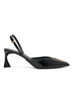 Stella McCartney Туфлі-слінгбеки Elsa лаковані - Артикул: 810604AP0AP0