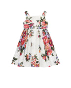 Dolce&Gabbana Детское платье в цветочном принте - Артикул: L53DI6-HS5UU-B