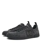 Dolce&Gabbana Кроссовки Portofino с вышивкой логотипа - Артикул: CS2445-A0974