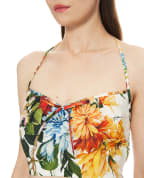 Dolce&Gabbana Топ з квітковим принтом - Артикул: F7BB7T-HS5TR