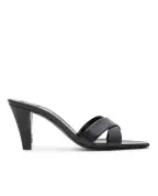 Saint Laurent Мюлі JILL з гладкої шкіри - Артикул: 825257-AACSY