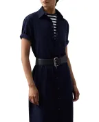 Ralph Lauren Collection Платье-рубашка Carol из шерсти - Артикул: 290P10063001