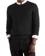 Ralph Lauren Purple Label Свитер из шелка и льна - Артикул: 790P01955002