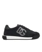 Dolce&Gabbana Детские кроссовки DG Athletic из телячьей замши - Артикул: D11450-A0680-L