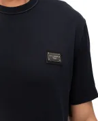 Dolce&Gabbana Футболка с логотипом - Артикул: G8PT1T-G7P1B