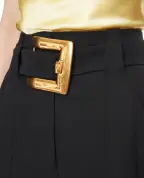 Balmain Шорты Grain de poudre с поясом - Артикул: GF1PA375WC09