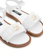 Dolce&Gabbana Дитячі босоніжки зі шкіри ягняти - Артикул: D11372-A1850-L