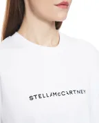 Stella McCartney Футболка оверсайз з логотипом - Артикул: 6J01583SPY48