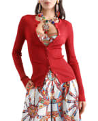 Dolce&Gabbana Кардиган в рубчик - Артикул: FXVETT-JAIR5